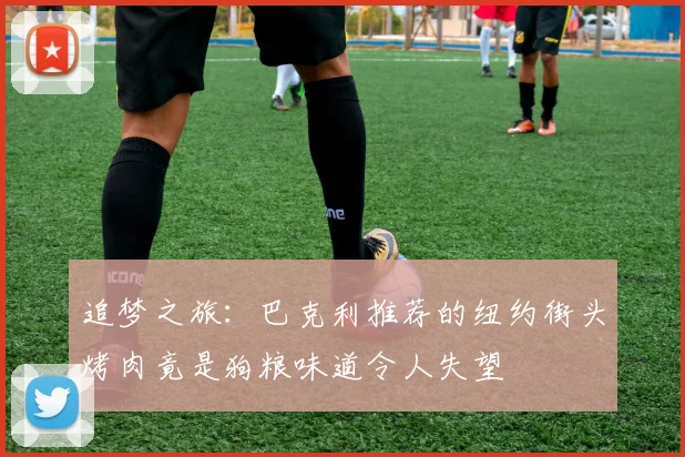 追梦之旅：巴克利推荐的纽约街头烤肉竟是狗粮味道令人失望